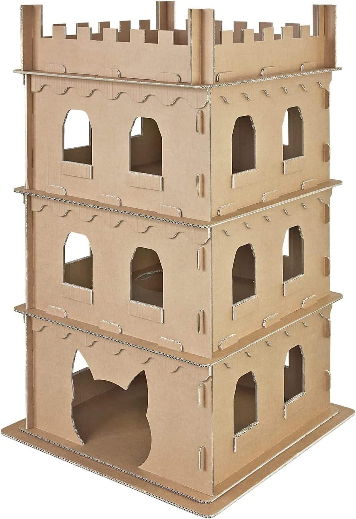 Test : château XXL pour chats Petigi