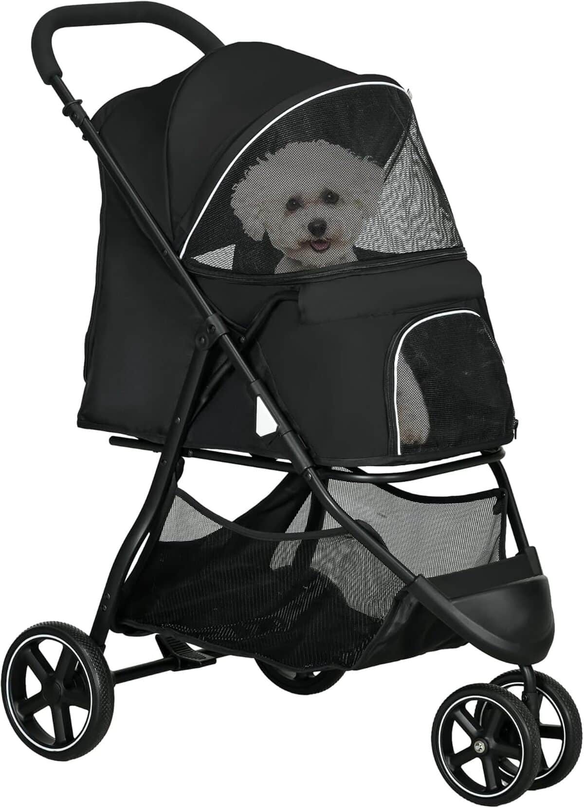 Test de la poussette PawHut pour animaux : confort et praticité