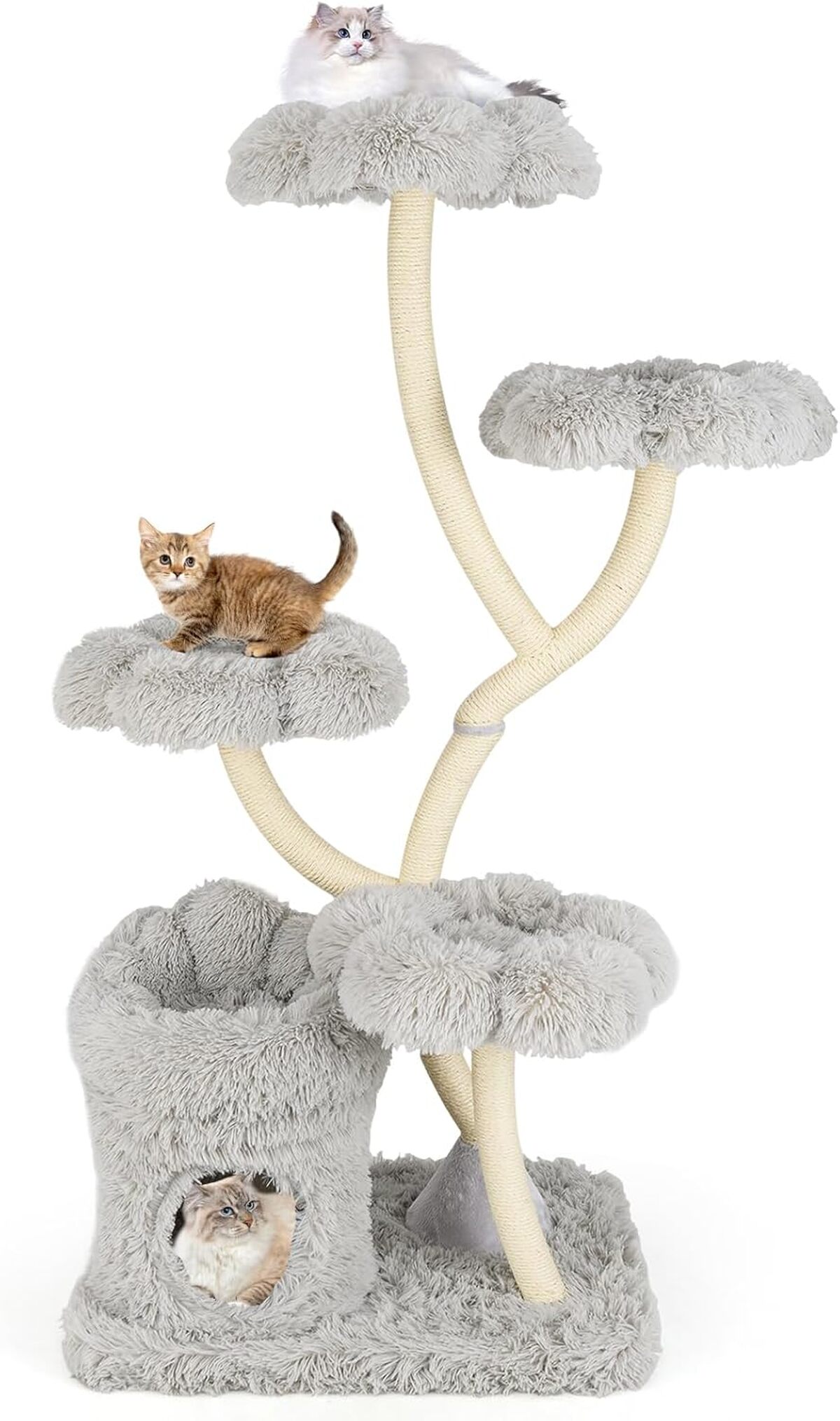 Test de l'arbre à chat XXL Goplus 165 cm
