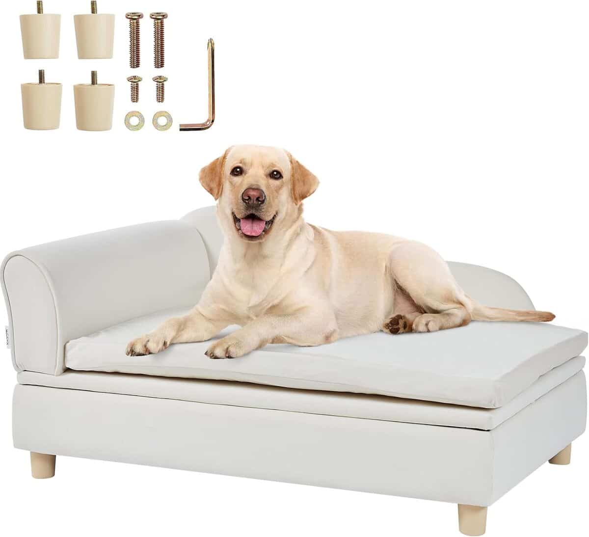 Test du canapé VEVOR pour animaux : confort luxueux en velours