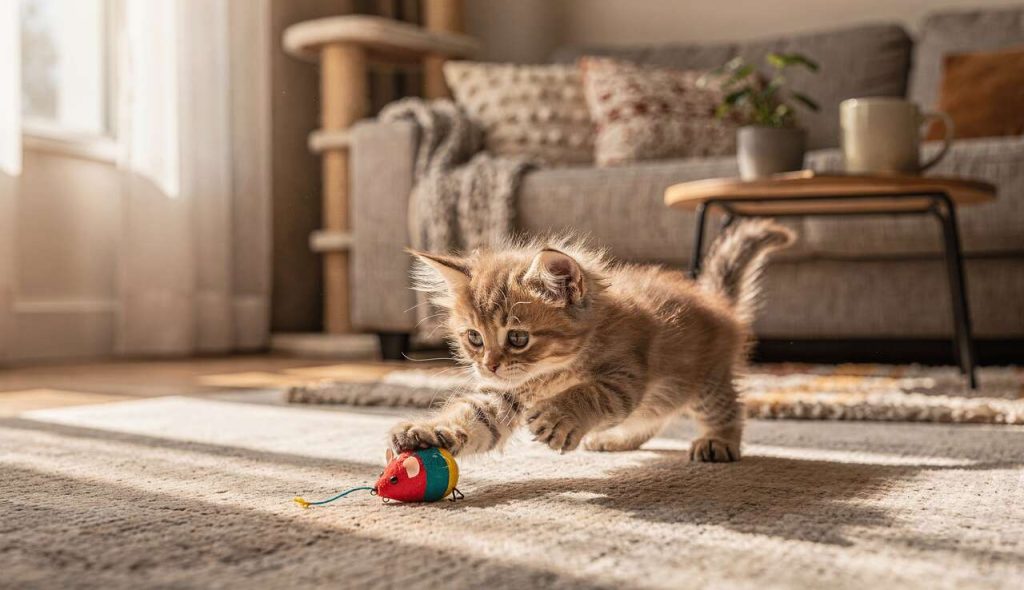 Comment s'occuper d'un chaton de moins de 3 mois ?