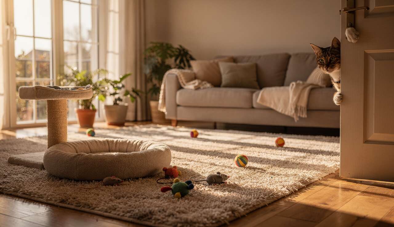 Pr&eacute;parer votre maison pour l'arriv&eacute;e du chat
