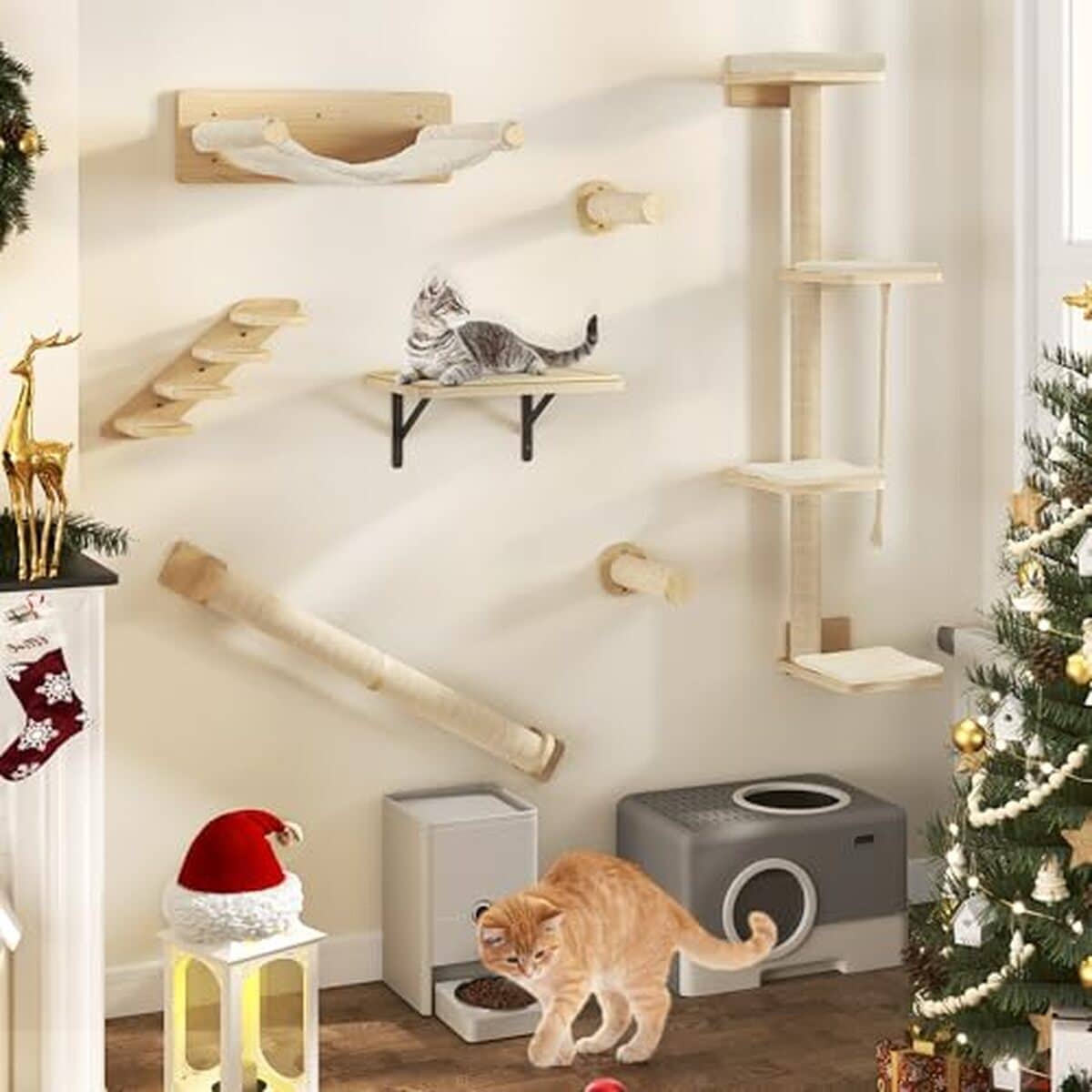 Test : étagère murale pour chat YITAHOME 7PCS