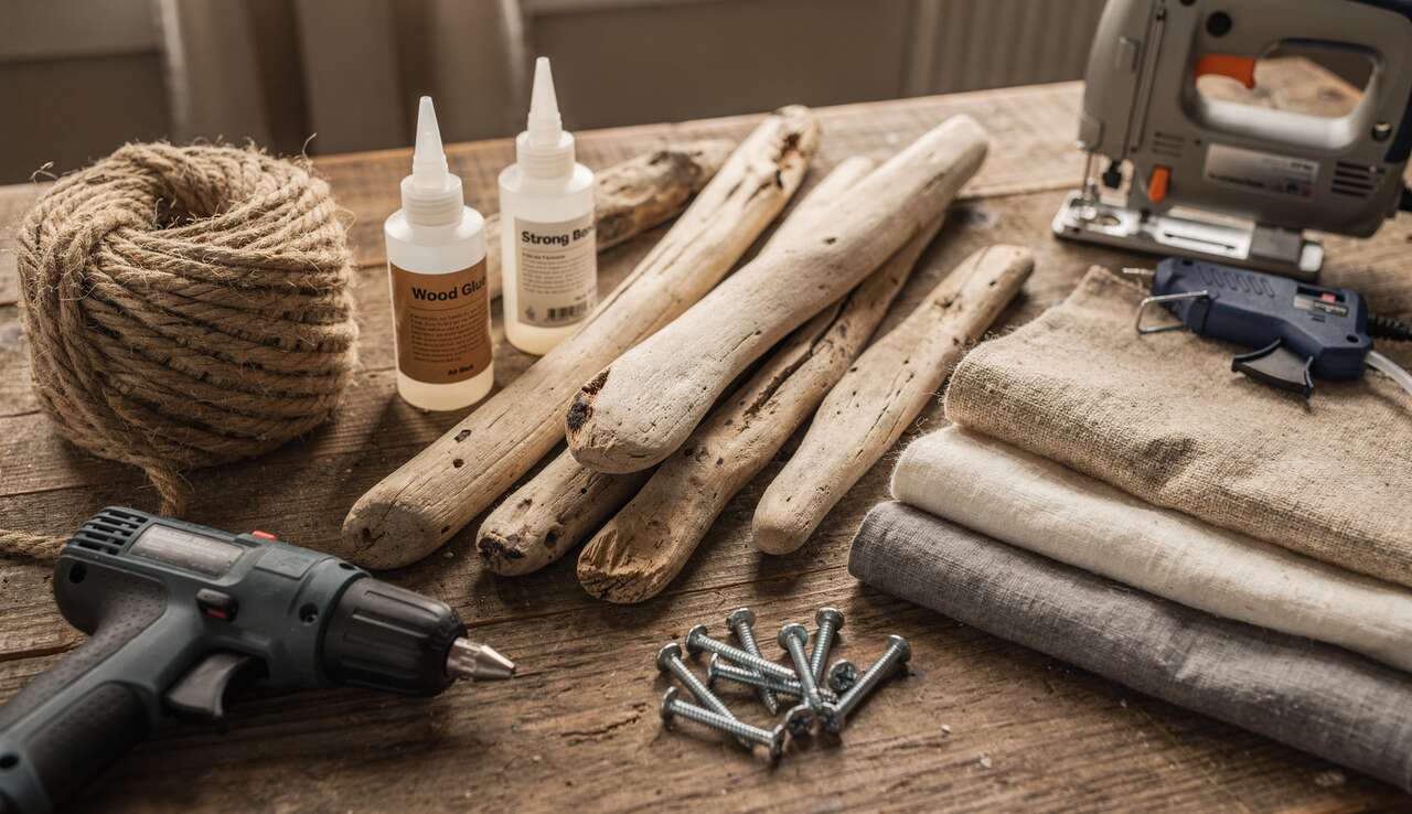 Arbre à chat en bois flotté : meuble naturel pour ton félin préféré