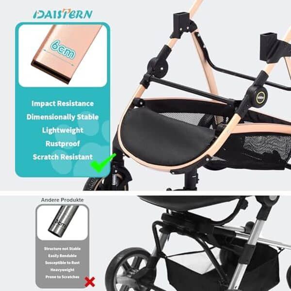 Découvrez notre test complet de la poussette pour chien DAISTERN 4 en 1 : confort, sécurité et praticité au rendez-vous pour votre compagnon à quatre pattes.