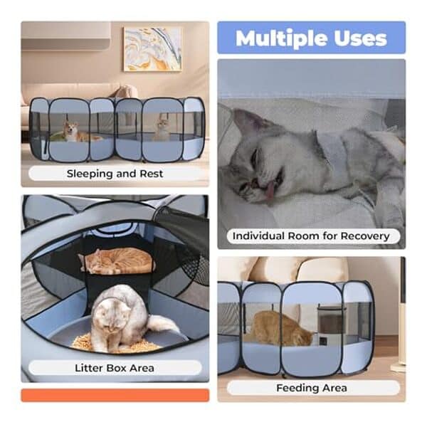 Découvrez notre test du parc de jeu pop-up 2 en 1 pour animaux et offrez à vos compagnons un espace de jeu sécurisé et ludique.