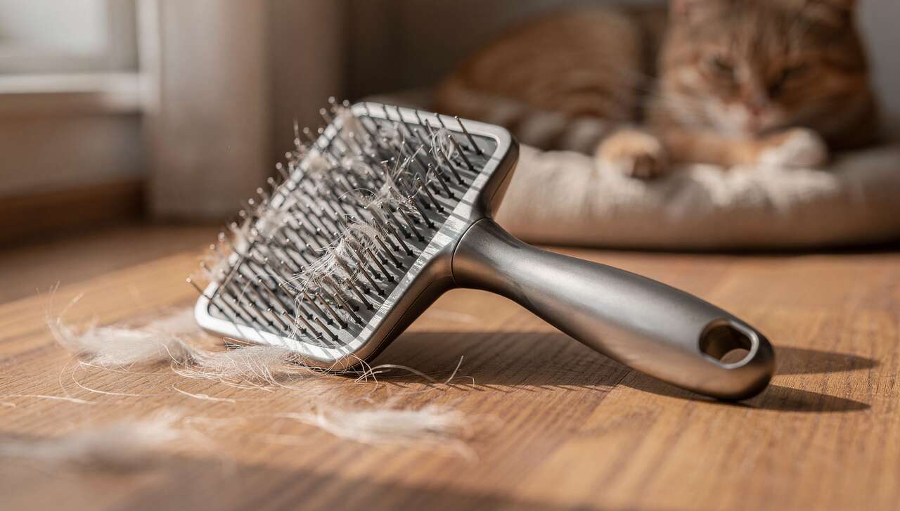 Brosse anti-poils de chat : guide et avantages