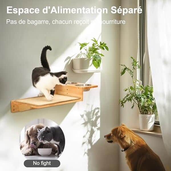 Test et avis sur les étagères murales multifonctions FUKUMARU : alliez design et praticité pour le bonheur de votre chat