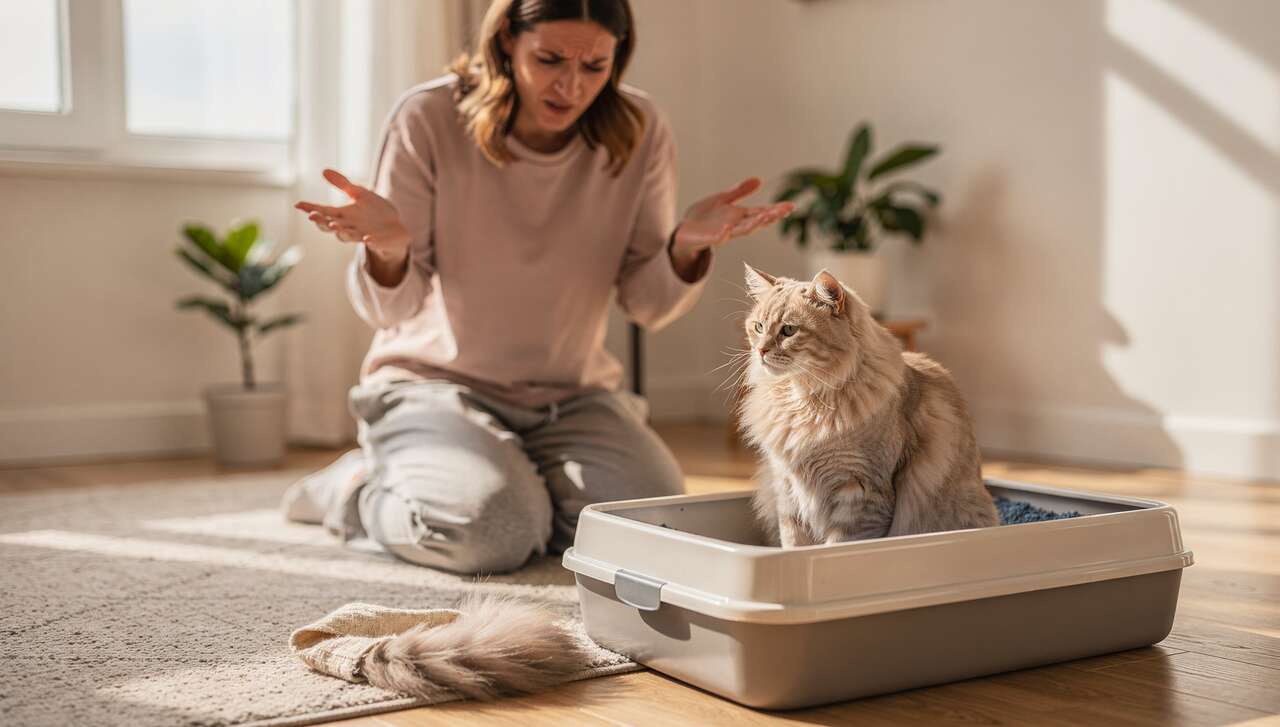 Pourquoi mon chat refuse de faire caca dans sa litière ?