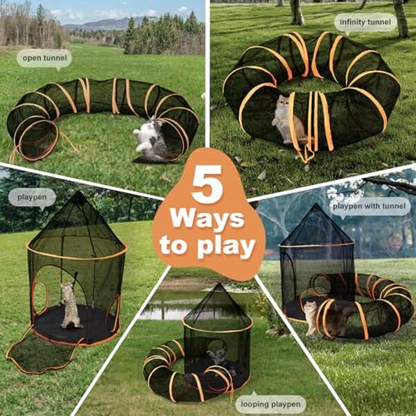 Découvrez notre avis détaillé sur le parc tunnel pliable Odoland : le choix idéal pour le confort et la sécurité de vos petits animaux.