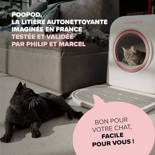 Découvrez notre avis expert sur la litière autonettoyante Poopod de Philip & Marcel : un produit innovant qui simplifie l'entretien et offre confort à votre chat. Lisez notre test détaillé pour tout savoir avant d'acheter.