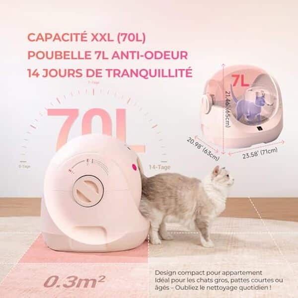 Découvrez notre test de la litière autonettoyante CATLINK Baymax : une solution innovante pour simplifier la vie des foyers avec plusieurs chats et assurer leur bien-être au quotidien.