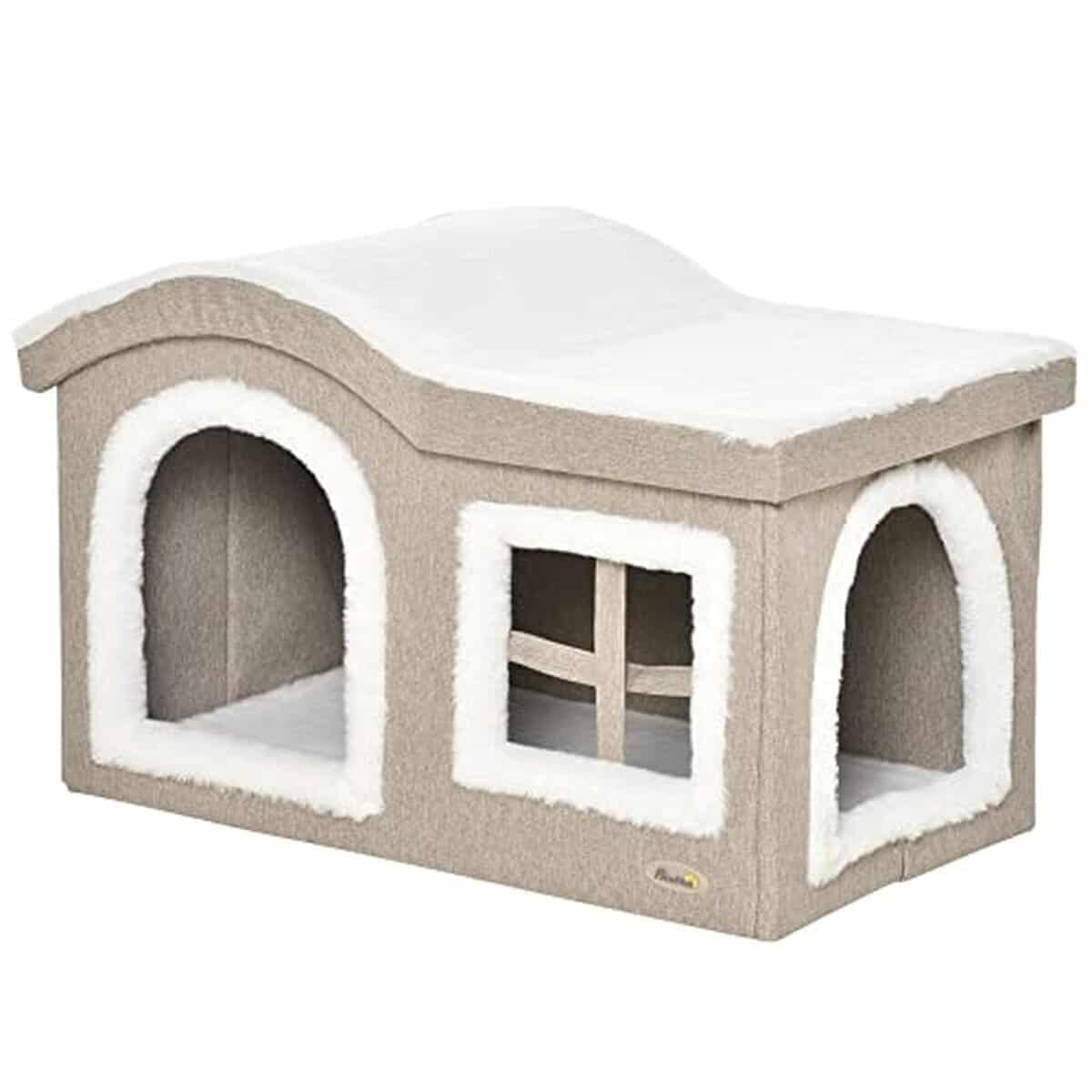 Test de la maison pliante PawHut pour chats