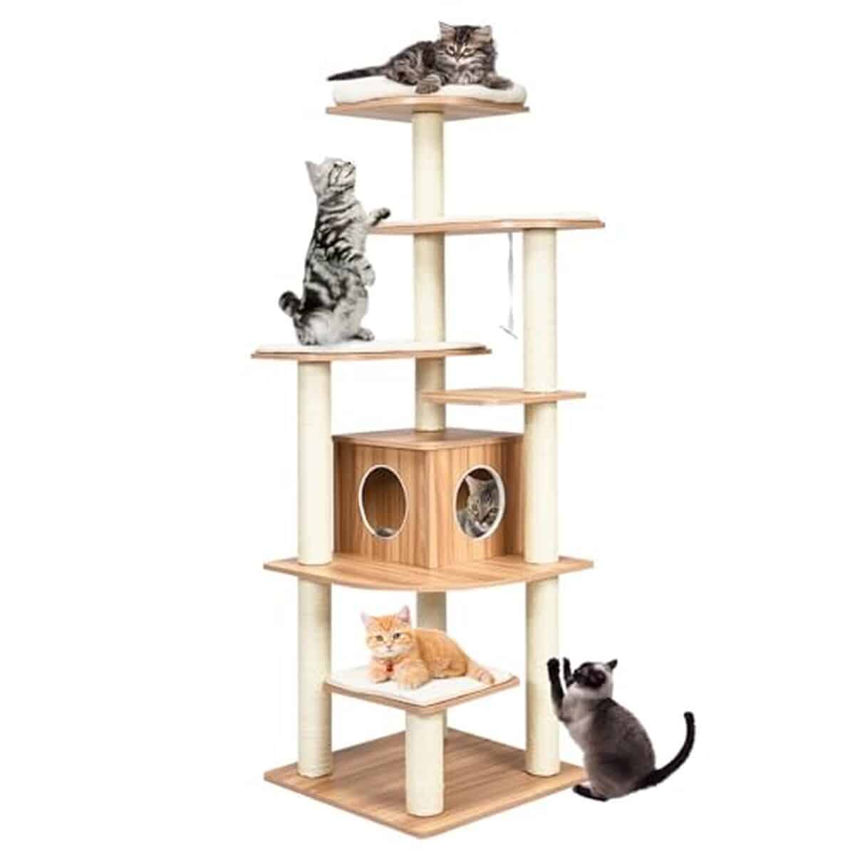 Test du costway arbre à chat XXL 175 cm : le paradis des félins