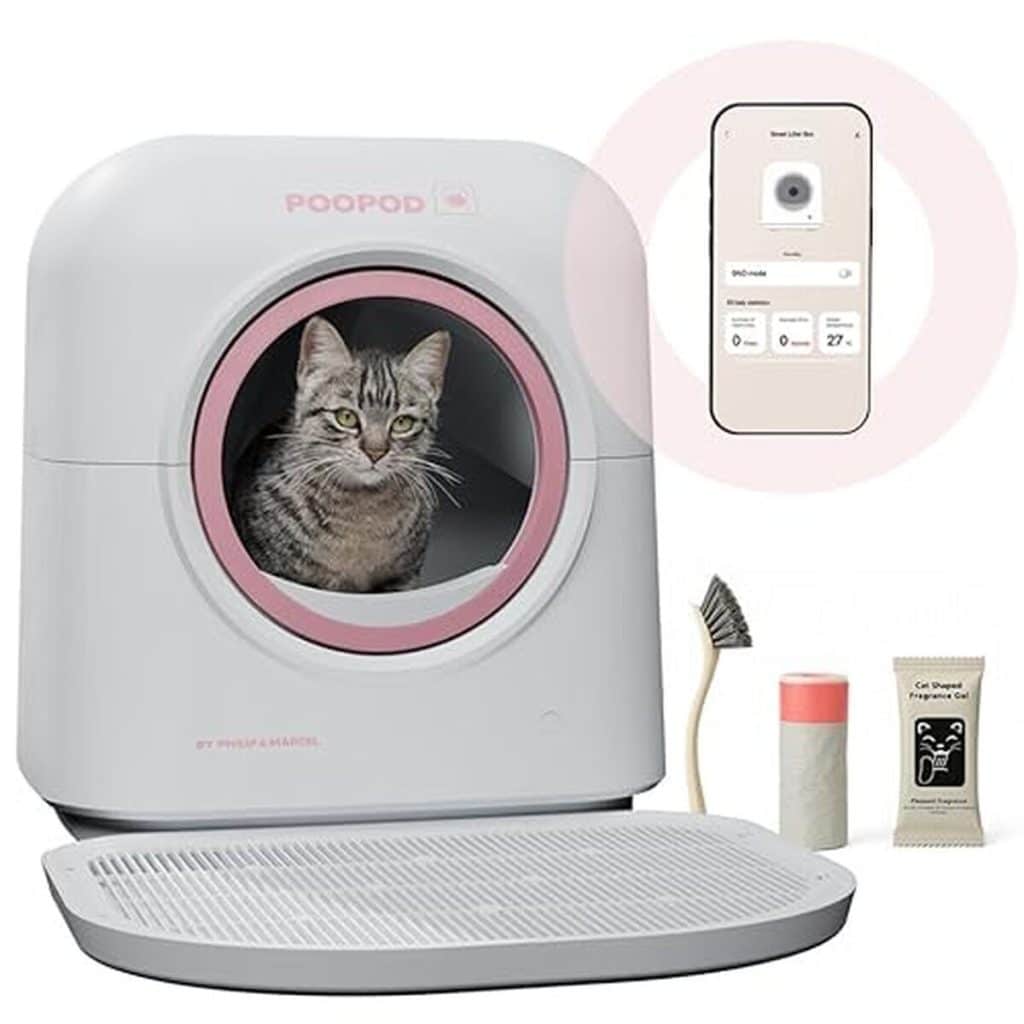 Test : litière autonettoyante Poopod de Philip & Marcel