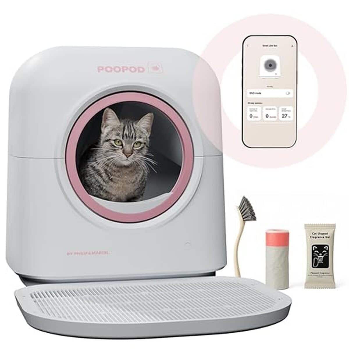 Test : litière autonettoyante Poopod de Philip & Marcel