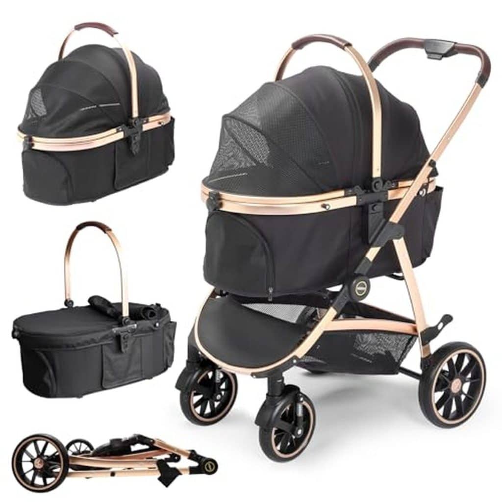 Test : poussette pour chien DAISTERN 4 en 1