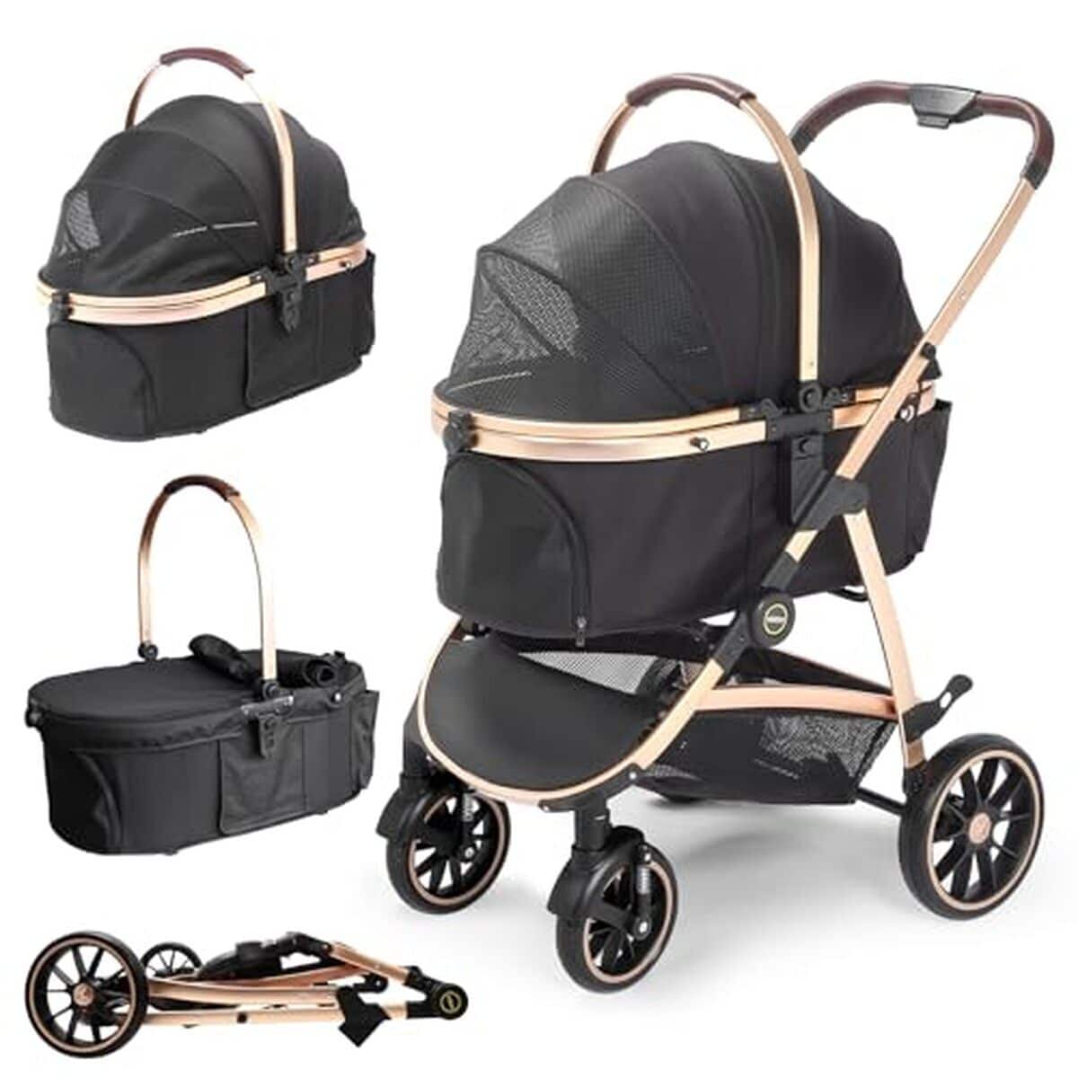 Test : poussette pour chien DAISTERN 4 en 1